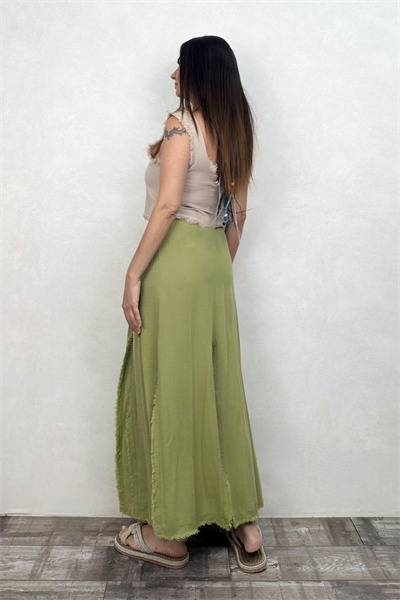 Natura Anvelop Pareo Etek Sage Green -Yeşil