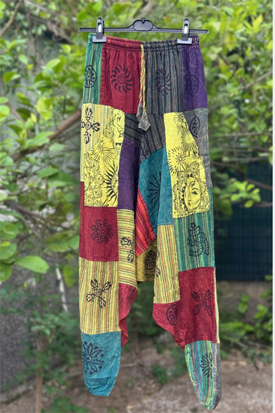 Nepal Patch Şalvar - Çok Renkli 2