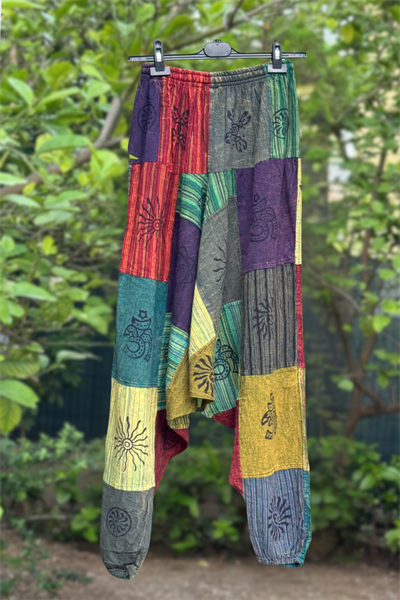 Nepal Patch Şalvar - Çok Renkli 2