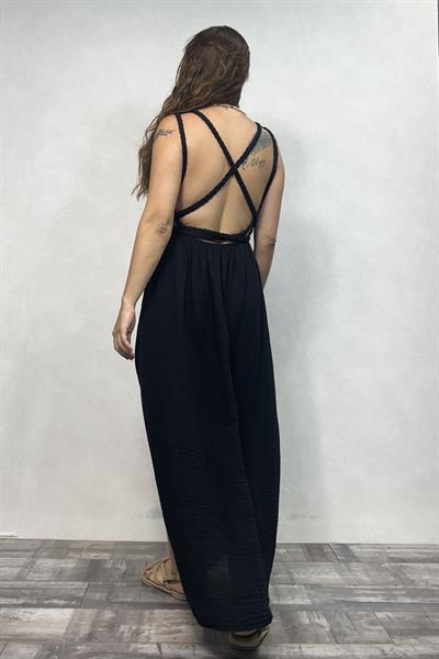 Blanca Niobe Elbise - Siyah