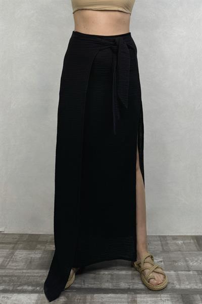 Olinda Müslin Etek - Siyah
