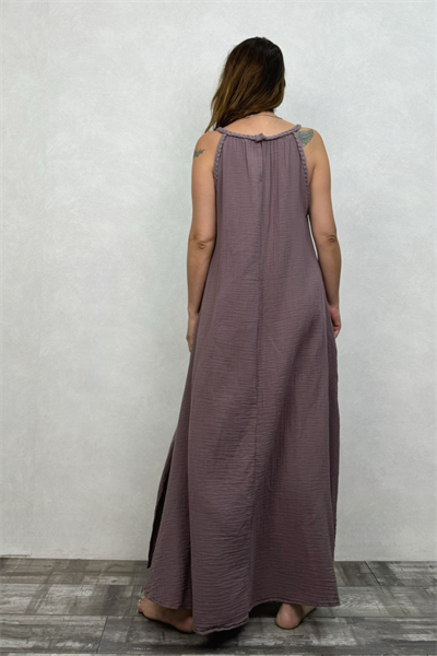 Blanca Perit Elbise - Twilight Alacakaranlık Mor