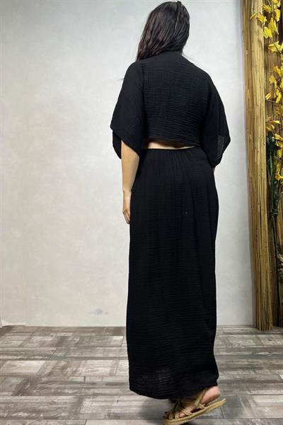 Blanca Priam Elbise - Siyah