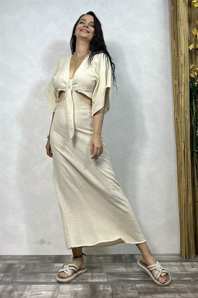Blanca Priam Elbise - Bej