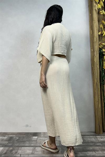 Blanca Priam Elbise - Bej