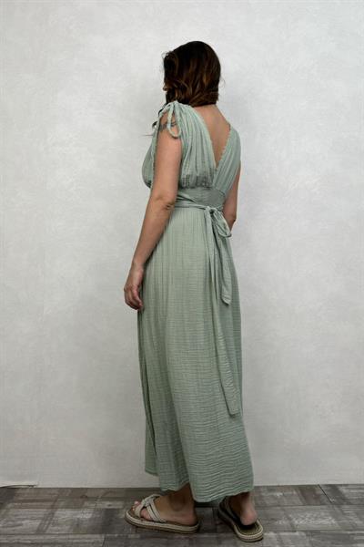 Blanca Şahmeran Elbise - Mint Yeşil