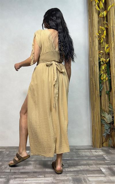 Blanca Şahmeran Elbise - Sand Kum Beji