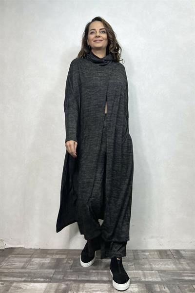 Vina Degaje Uzun Tunik - Antrasit