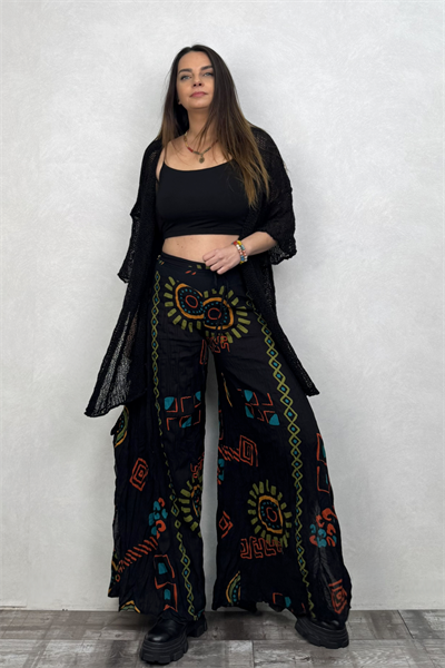 Yarasa Pantolon -Siyah