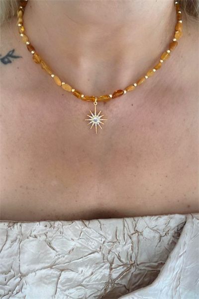 Amber Aura – Kehribar Kolye