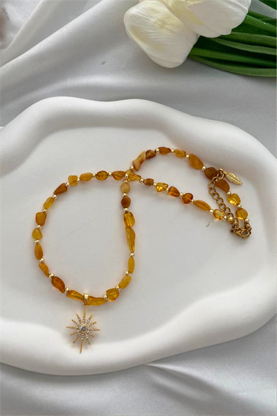Amber Aura – Kehribar Kolye