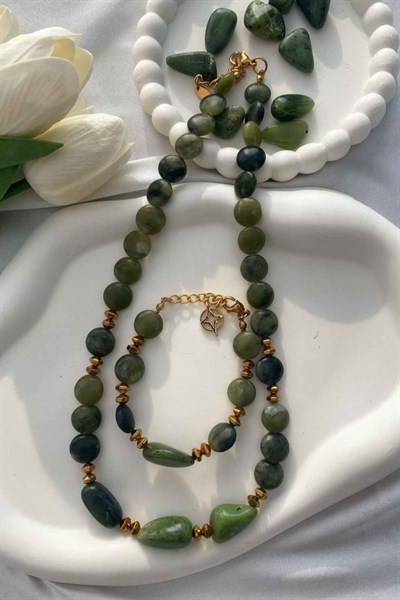 Aurea 4 Kolye & Bileklik Set