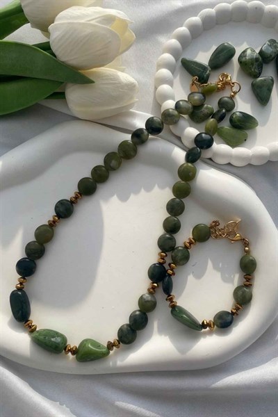 Aurea 4 Kolye & Bileklik Set
