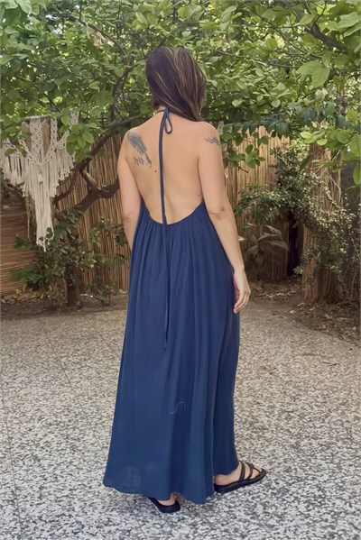 Blanca Calisto Elbise  - Midnight Navy Lacivert
