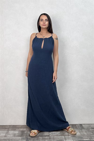 Blanca Calisto Elbise  - Midnight Navy Lacivert