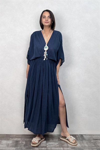 Blanca Gaia Bona Elbise - Midnight Navy Petrol