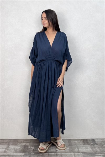 Blanca Gaia Bona Elbise - Midnight Navy Petrol