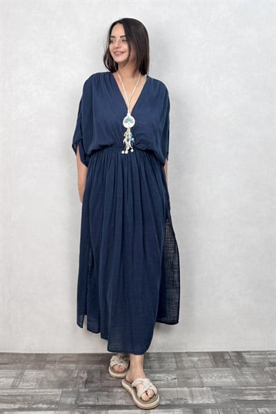 Blanca Gaia Bona Elbise - Midnight Navy Petrol
