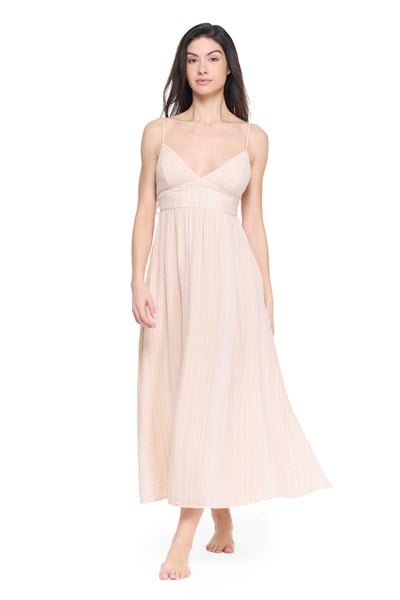 Blanca Gaia Clio Elbise - Llia Bej