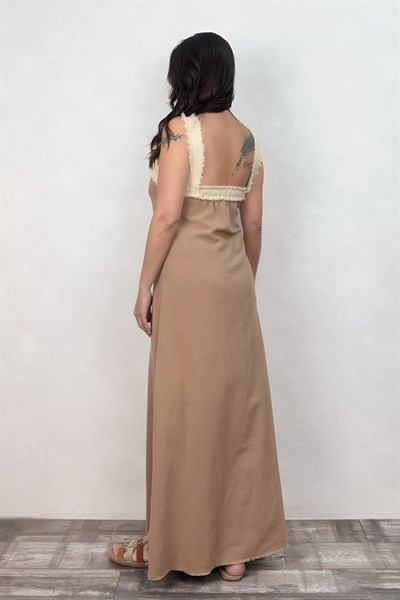 Blanca Gaia Liora Elbise - Praline Kahve