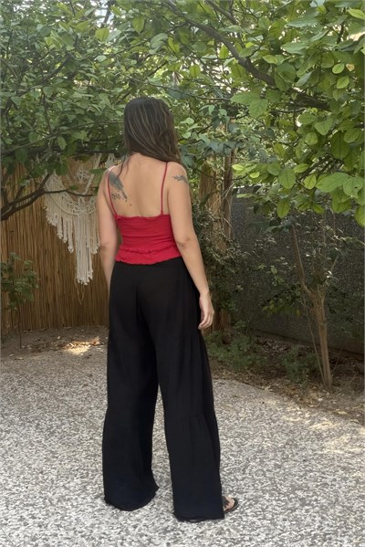 Blanca Gaia Simya Korse Bluz - Barbados Cherry Vişne