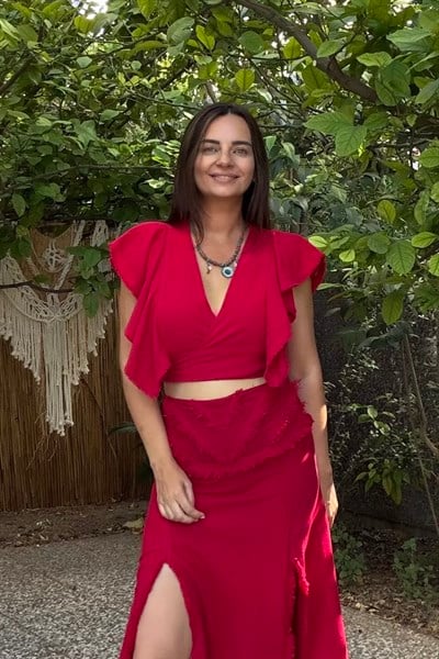 Blanca Gaia Tina Bluz - Barbados Cherry Vişne