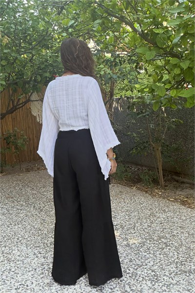 Blanca Gaia Vialis Bolero Bluz - Beyaz