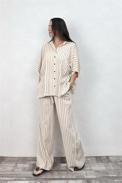 Blanca Linea Pantolon - Bej