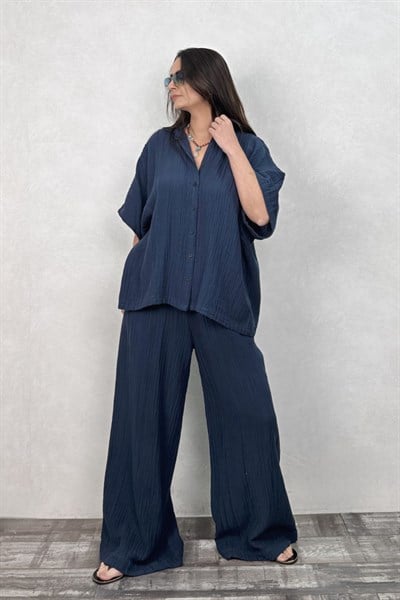 Blanca Sahara Pantolon - Midnight Navy Lacivert