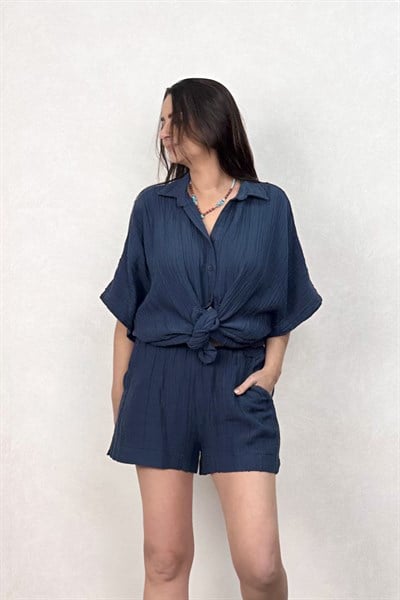 Blanca Sahara Şort - Midnight Navy Lacivert