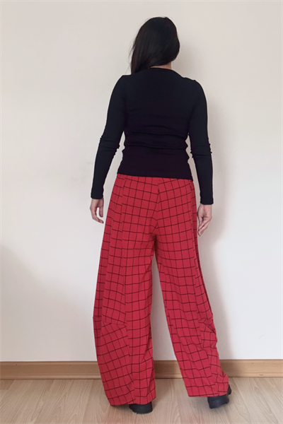 Düğmeli Fit Bluz - Siyah