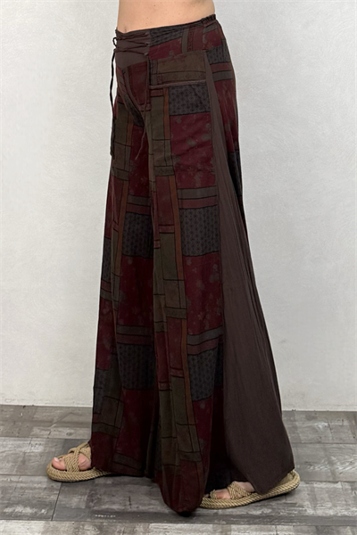 Freewind Boho Pantolon - Acı Kahve