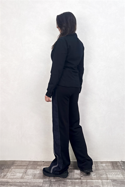 Gabardin Gömlek - Siyah