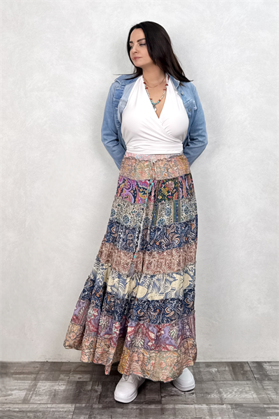 Gypsy Patch İpek Etek - Deux
