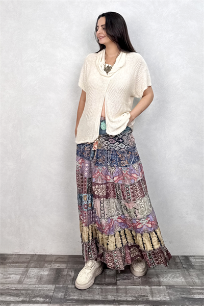 Gypsy Patch İpek Etek - Onze