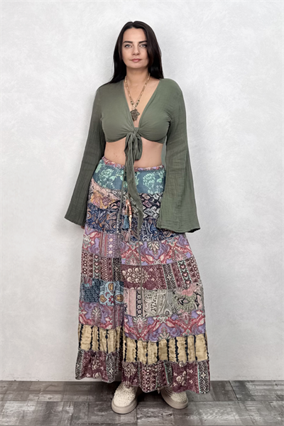 Gypsy Patch İpek Etek - Onze