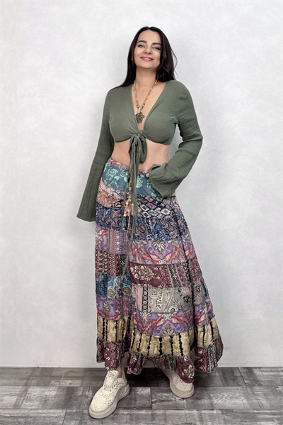 Gypsy Patch İpek Etek - Onze