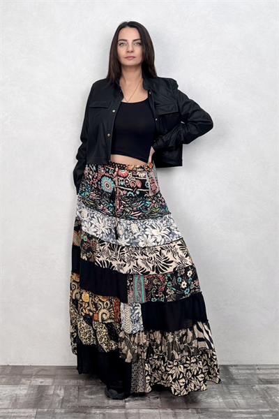 Gypsy Patch İpek Etek - Quatre