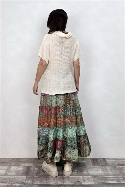 Gypsy Patch İpek Etek - Trois