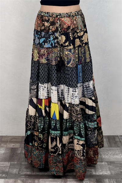 Gypsy Patch İpek Etek - Un