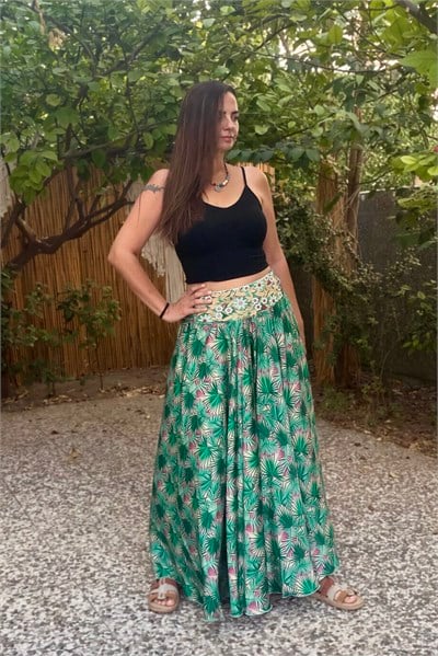 İpek Pantolon Etek - Palmera