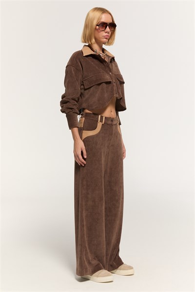 Lamante Desert Ceket- Kahve