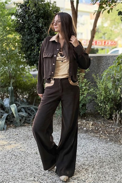 Lamante Desert Pantolon - Kahve 