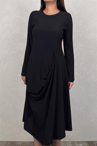 Lamante Osha Elbise - Siyah