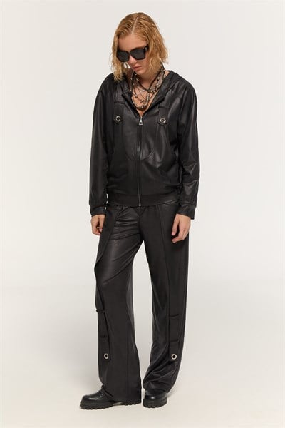 Lamante Outlaw Pantolon- Siyah