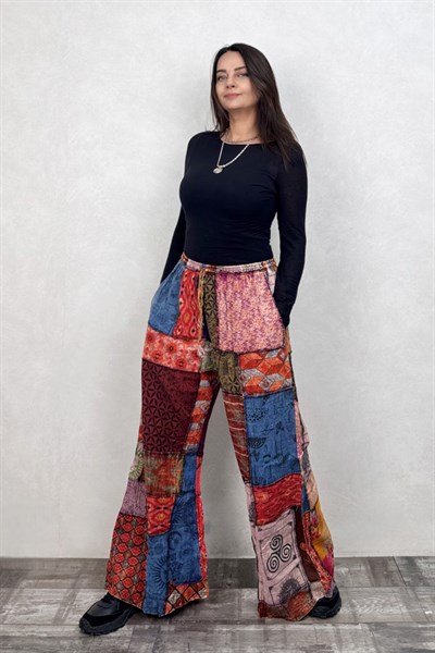 Nepal Patch Ivy Pantolon - Çok Renkli 2