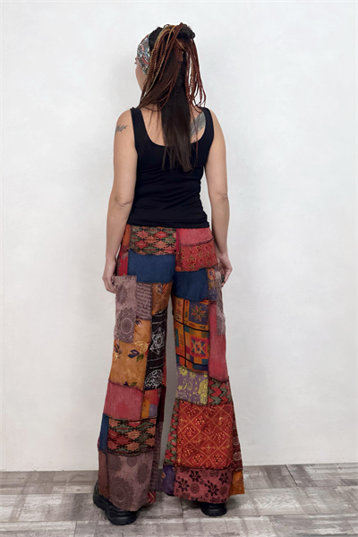 Nepal Patch Ivy Pocket Pantolon - Çok Renkli 2