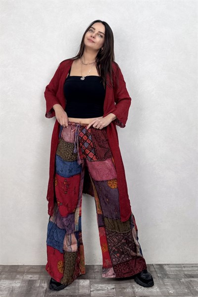 Nepal Patch Ivy Pantolon - Çok Renkli 3