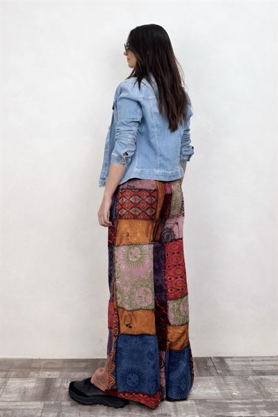 Nepal Patch Ivy Pantolon - Çok Renkli 4