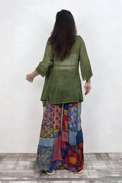 Nepal Patch Ivy Pocket Pantolon - Çok Renkli